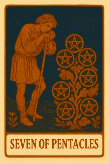 Seven of Pentacles